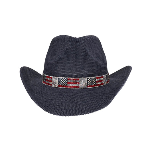 American Flag Fairhope Cowboy Hat - CC Beanie