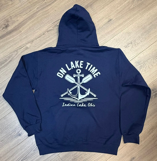 On Lake Time Anchor/Oars Hoodie