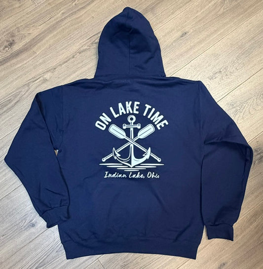 On Lake Time Anchor/Oars Hoodie