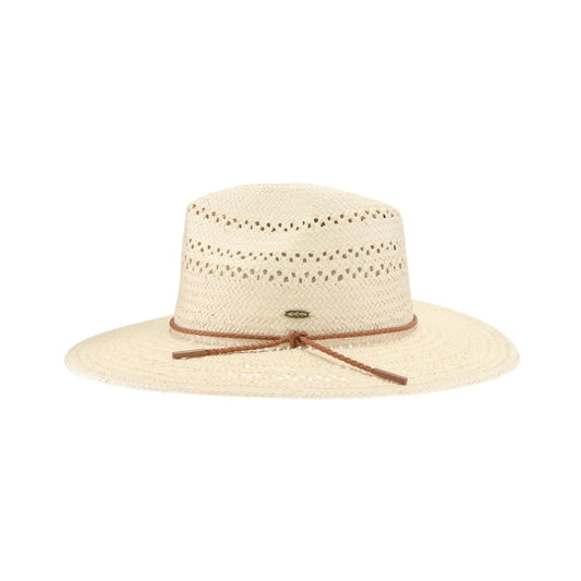 Open Weave C.C Panama Sun Hat - CC Beanie