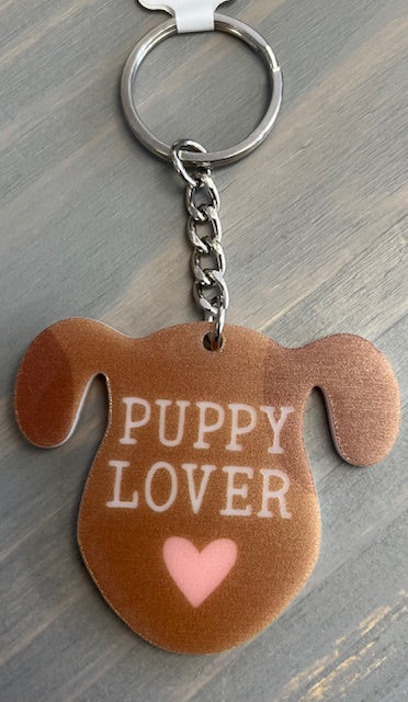 Puppy Love Keychain