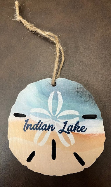 Indian Lake Sand Dollar ornament