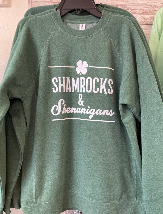 Shamrocks and Shenanigans Crewneck