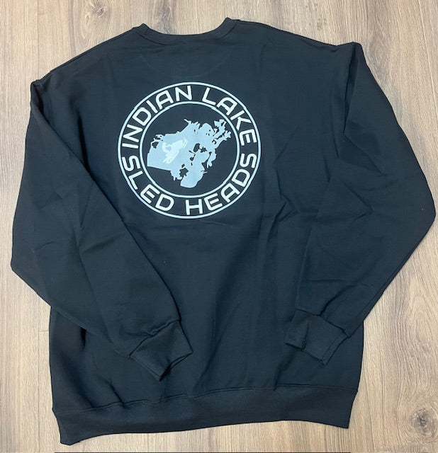 Indian Lake Sled Head Crewneck