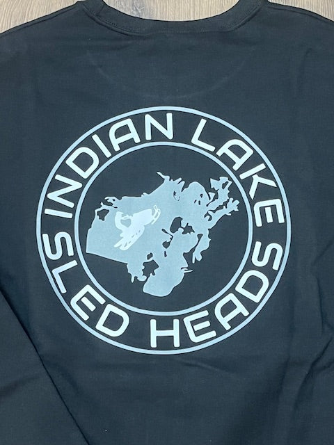 Indian Lake Sled Head Crewneck