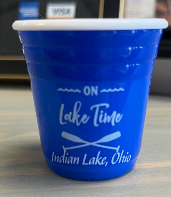 Shot Glass - Solo Cup - On Lake Time Indian Lake