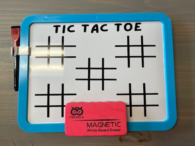 Travel Tic Tac Toe Game with Magnetic Eraser (#3)