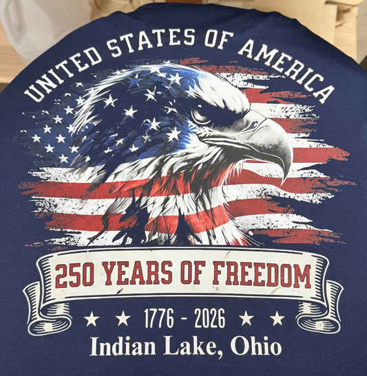 USA Eagle 250 Celebration UV Long Sleeve Tee