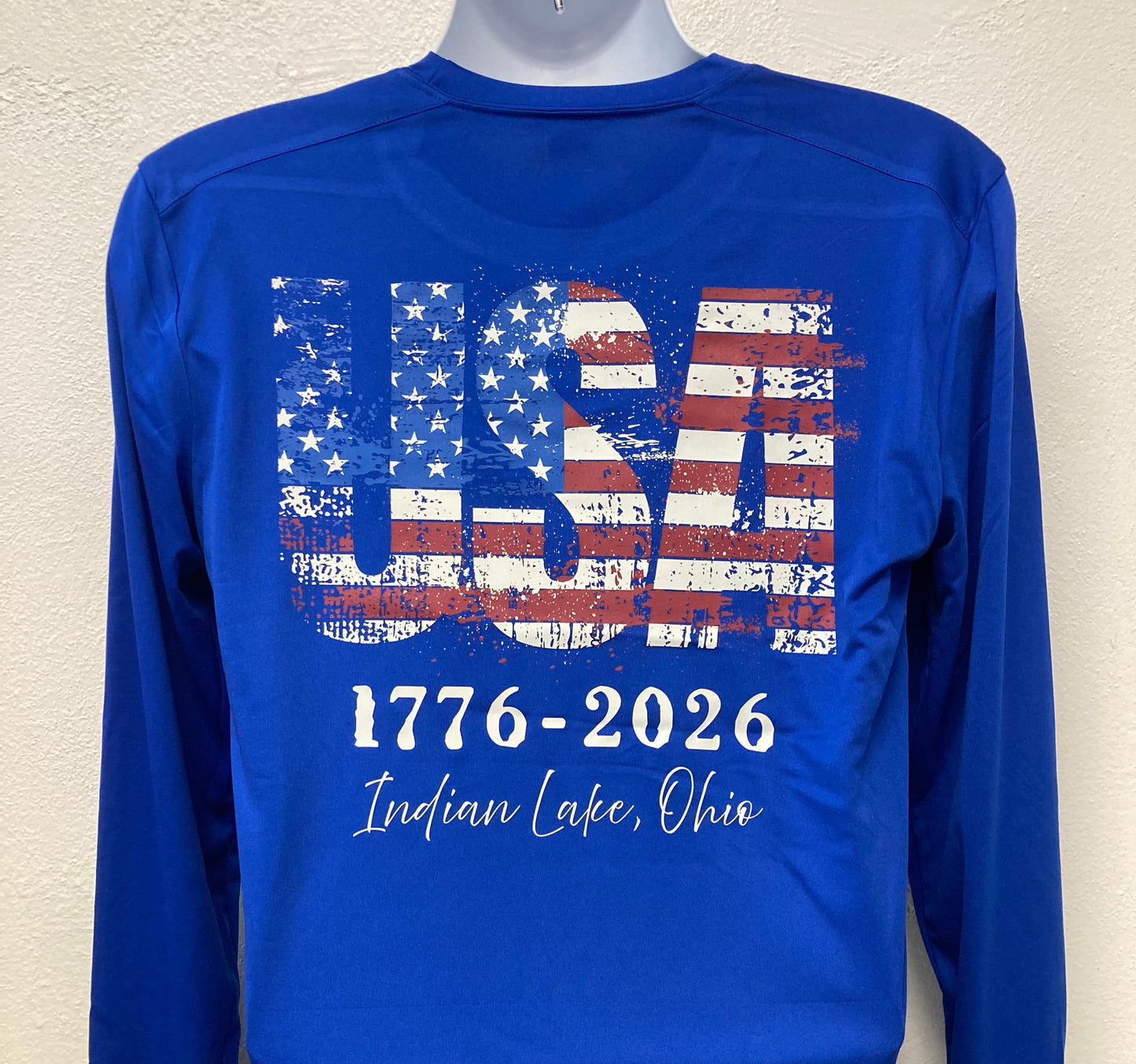 USA 250 Celebration UV Long Sleeve Tee