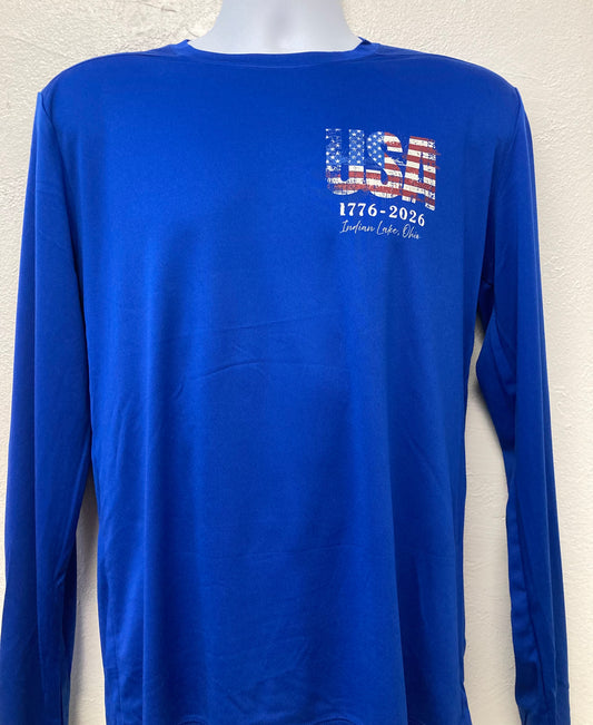 USA 250 Celebration UV Long Sleeve Tee