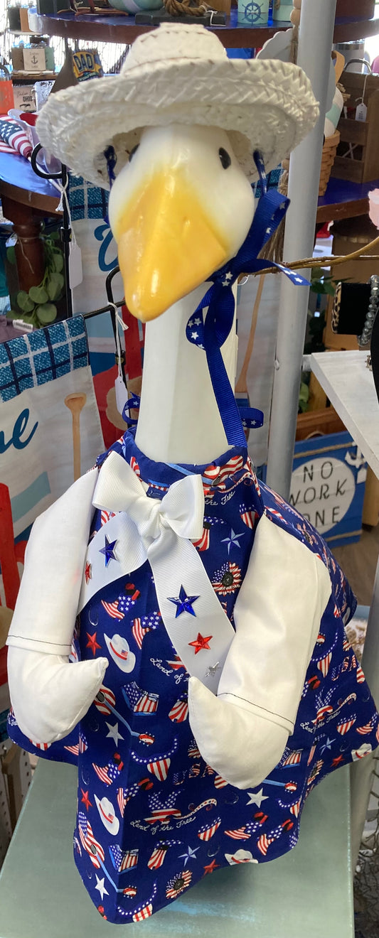 Goose Outfit - USA Cowboy Dress