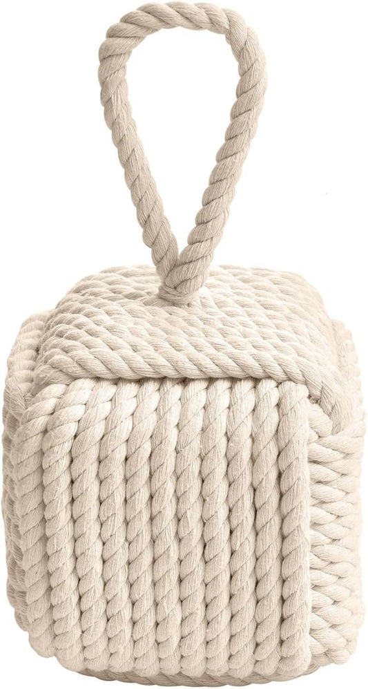 Nautical Decorative Sailors Knot Rope Door Stop 5.2"