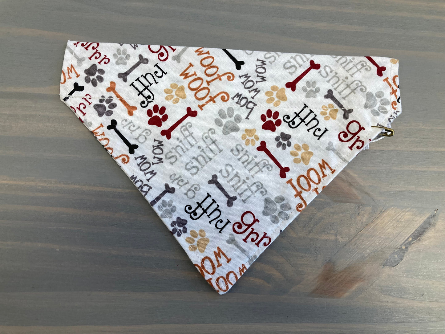 Dog Scarf - Thru the Collar Pet Neck Scarf - Bow Wow