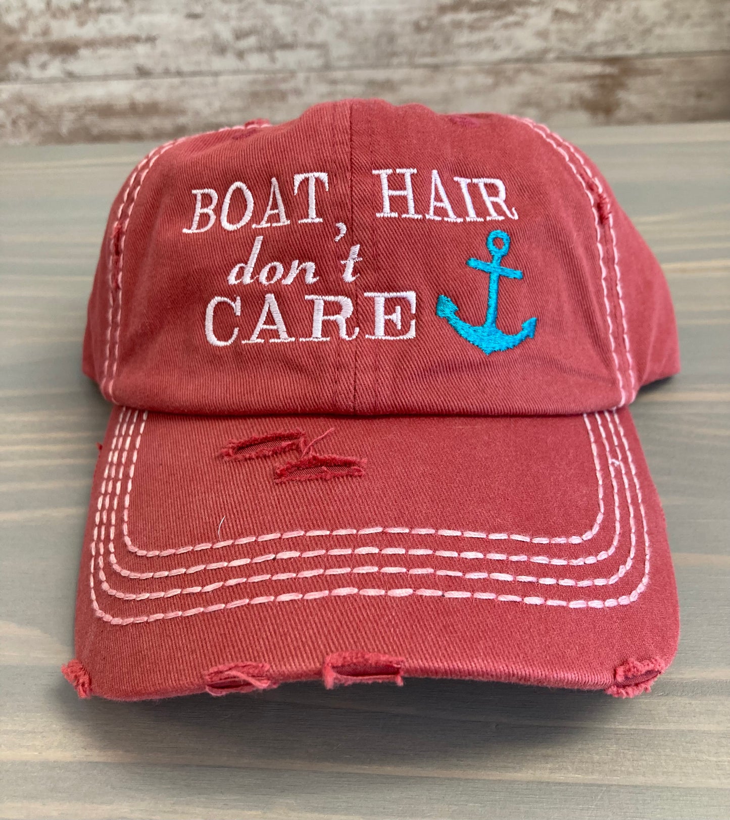 Boat Hair Don't Care Ball Cap