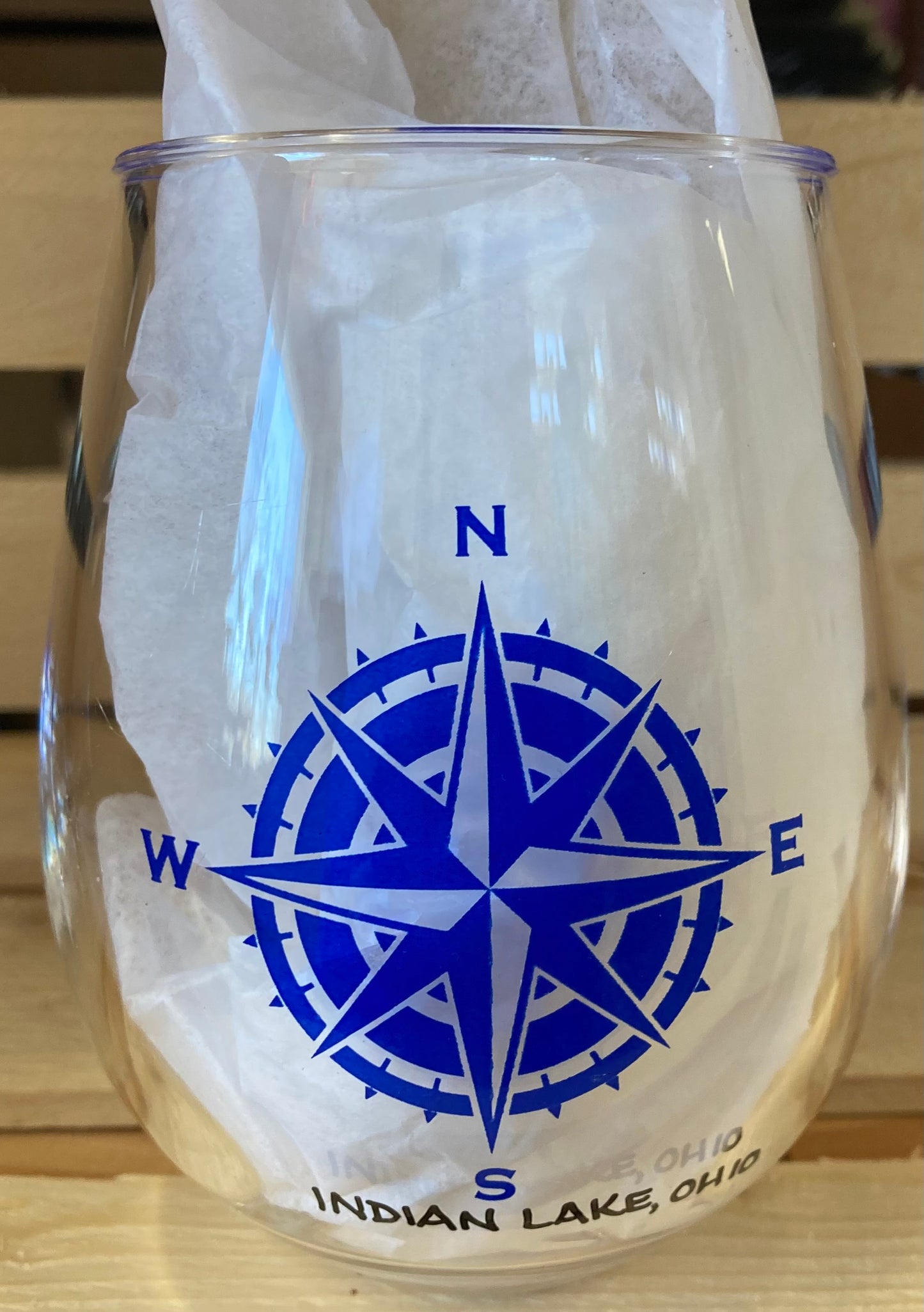 Wine Tumbler - Compass Indian Lake