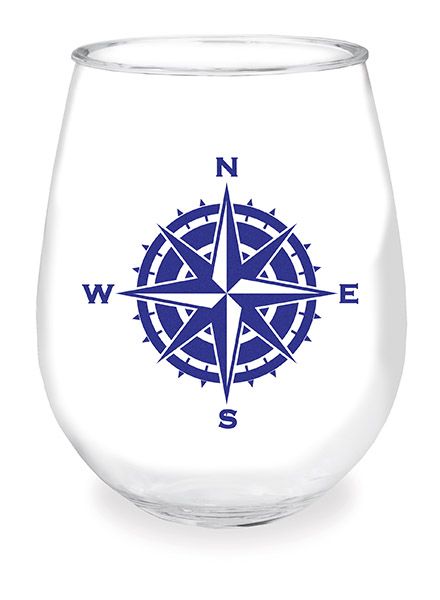 Wine Tumbler - Compass Indian Lake