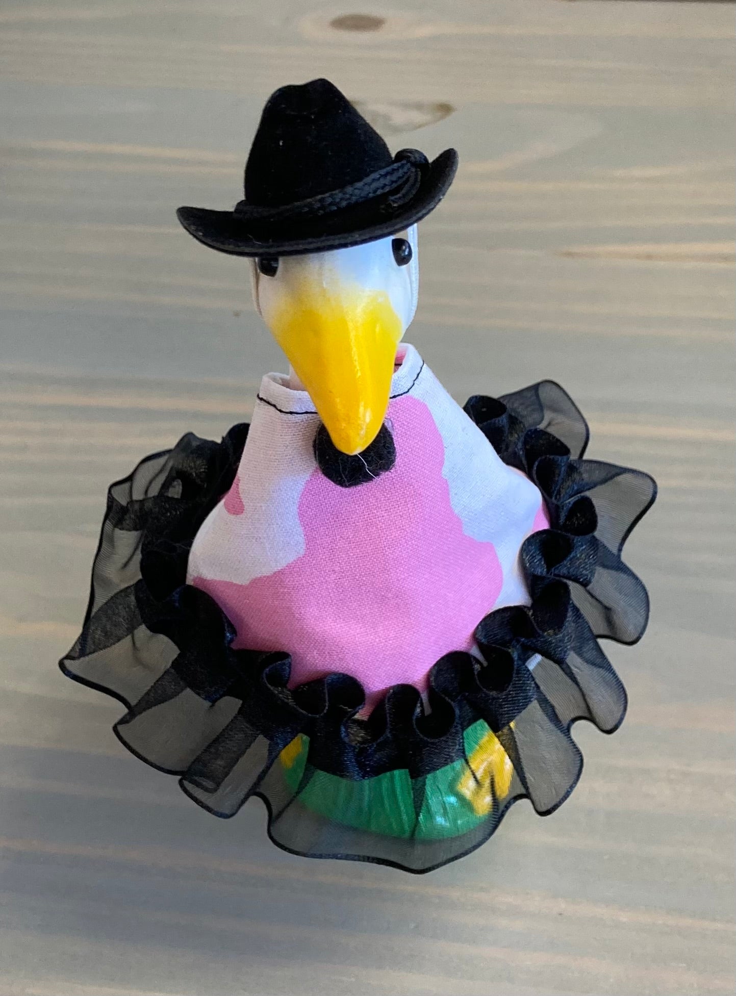 7" Desktop Goose Statue Outfit - Set of 4