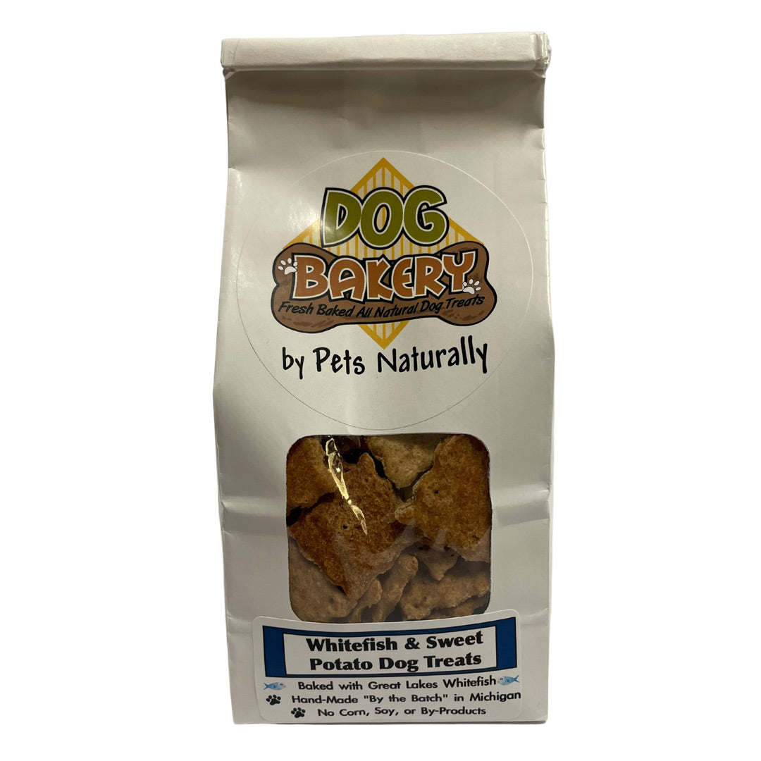 Dog Bakery Whitefish & Sweet Potato Dog Treats 8 oz.