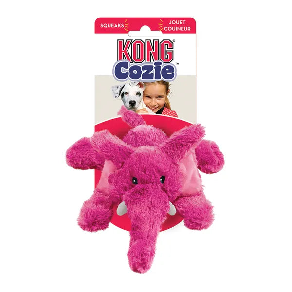 Kong Cozie Dog Toys-Elephants