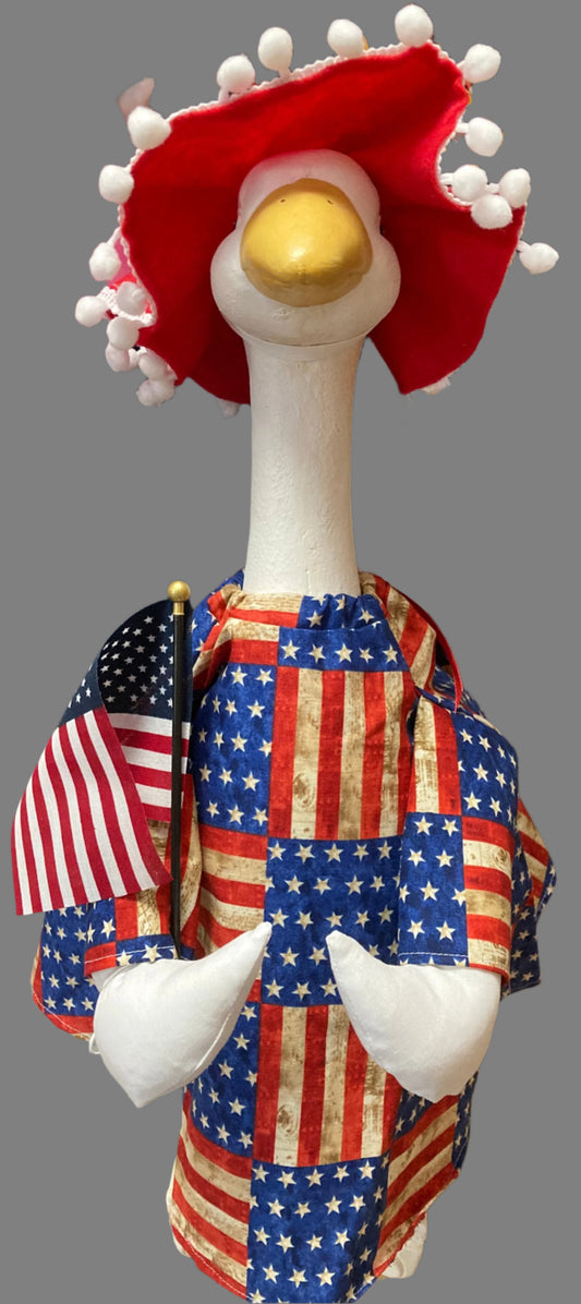 Goose Outfit - American Flag