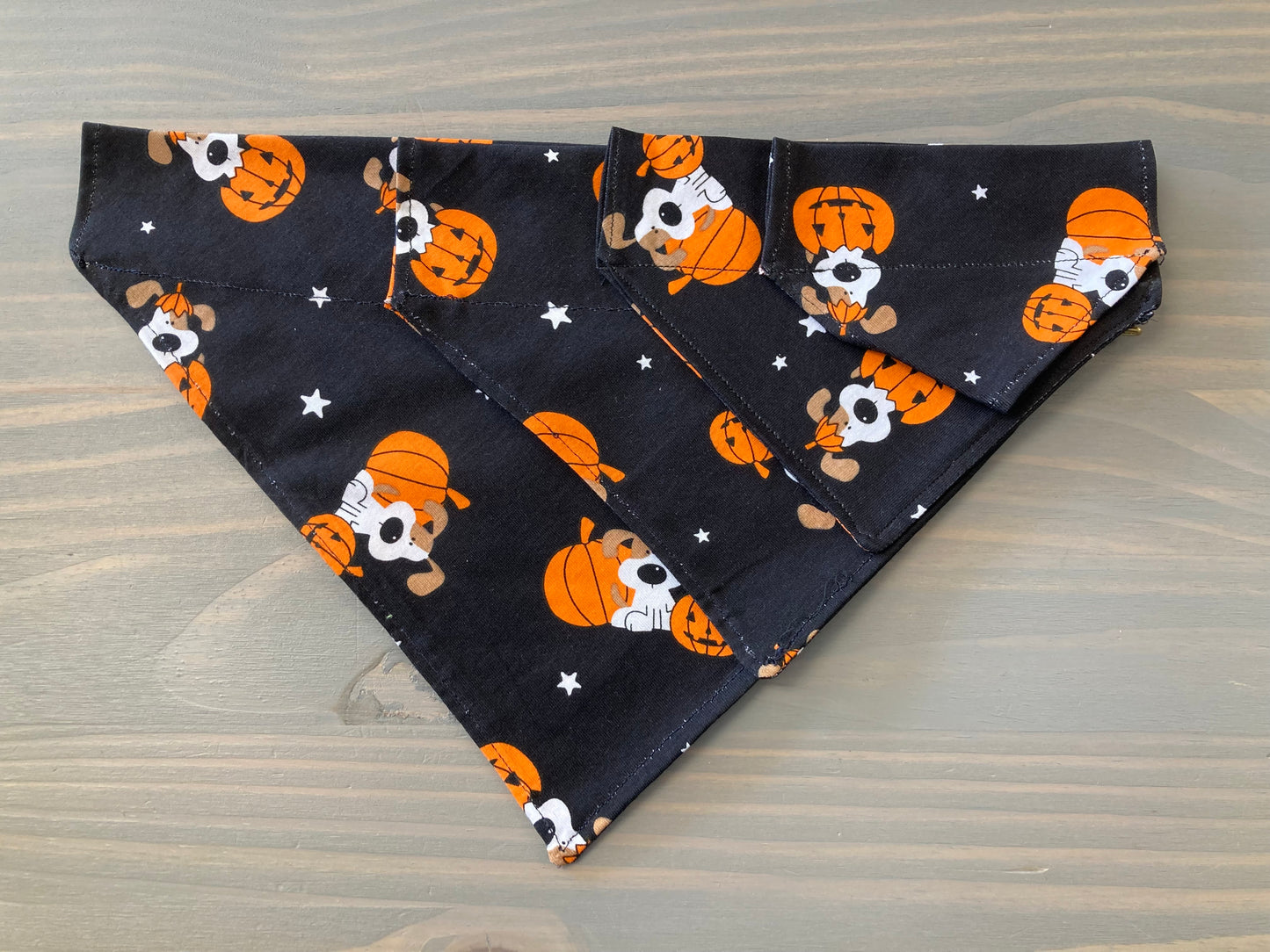 Dog Scarf - Thru the Collar Pet Neck Scarf - Halloween Dogs