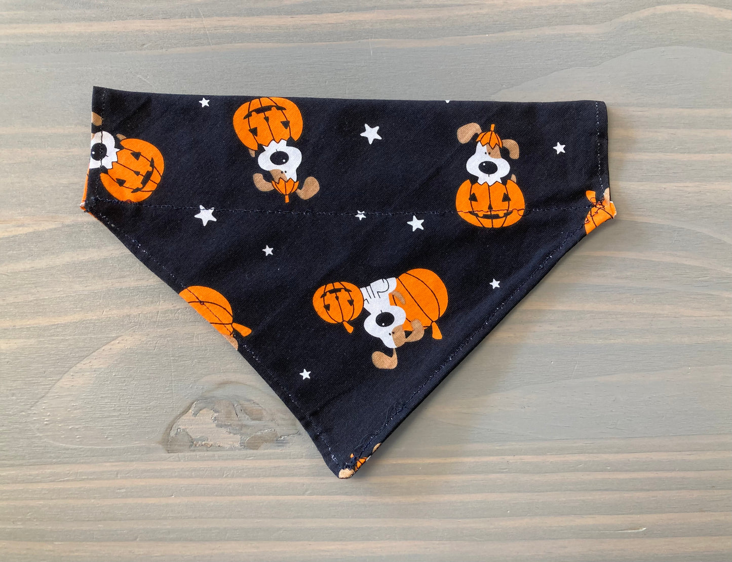 Dog Scarf - Thru the Collar Pet Neck Scarf - Halloween Dogs