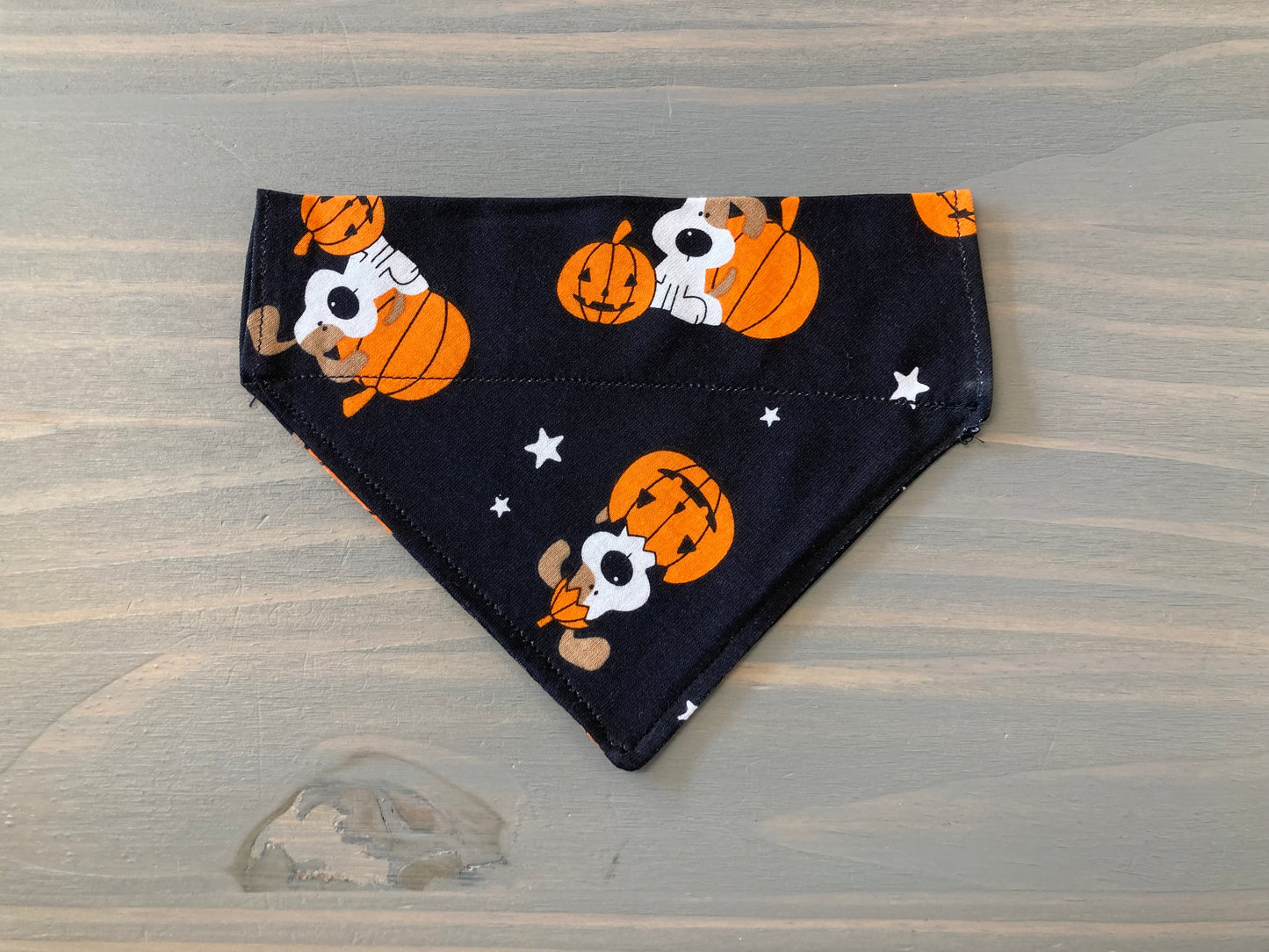 Dog Scarf - Thru the Collar Pet Neck Scarf - Halloween Dogs