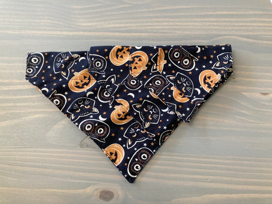 Dog Scarf - Thru the Collar Pet Neck Scarf - Halloween