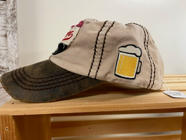 Ball Cap Vintage - Ice Cold Beer Sold Here