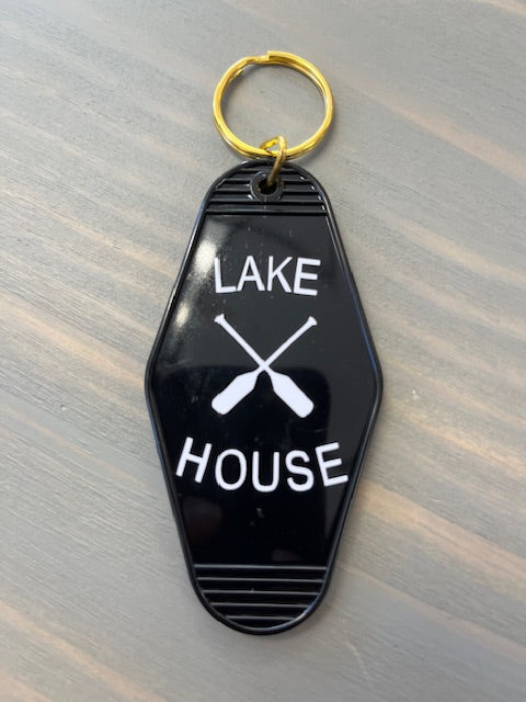 Lake House Motel Key Chains