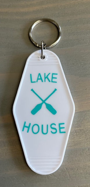 Lake House Motel Key Chain