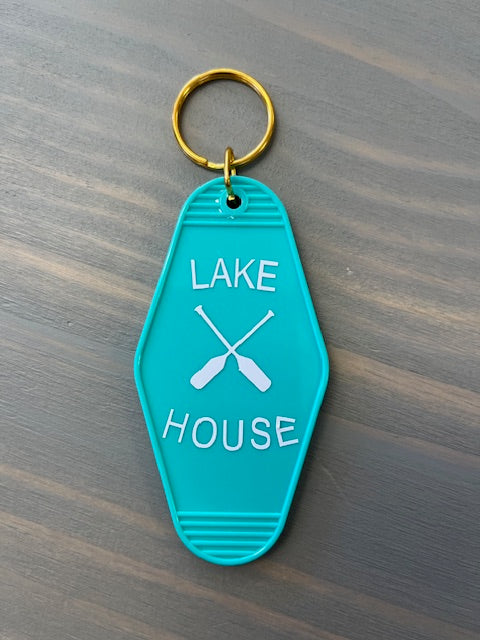 Lake House Motel Key Chains