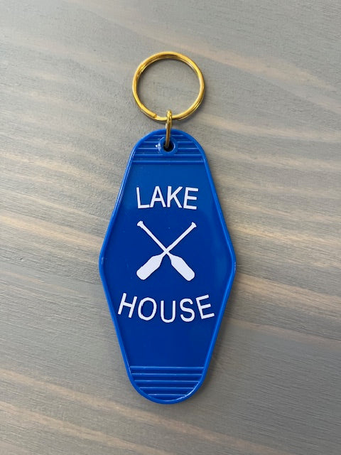 Lake House Motel Key Chains