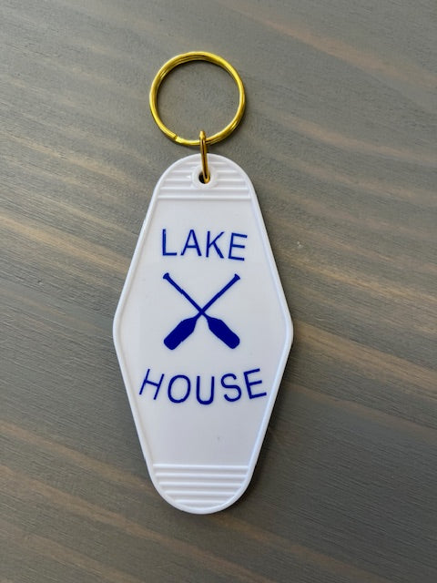 Lake House Motel Key Chains