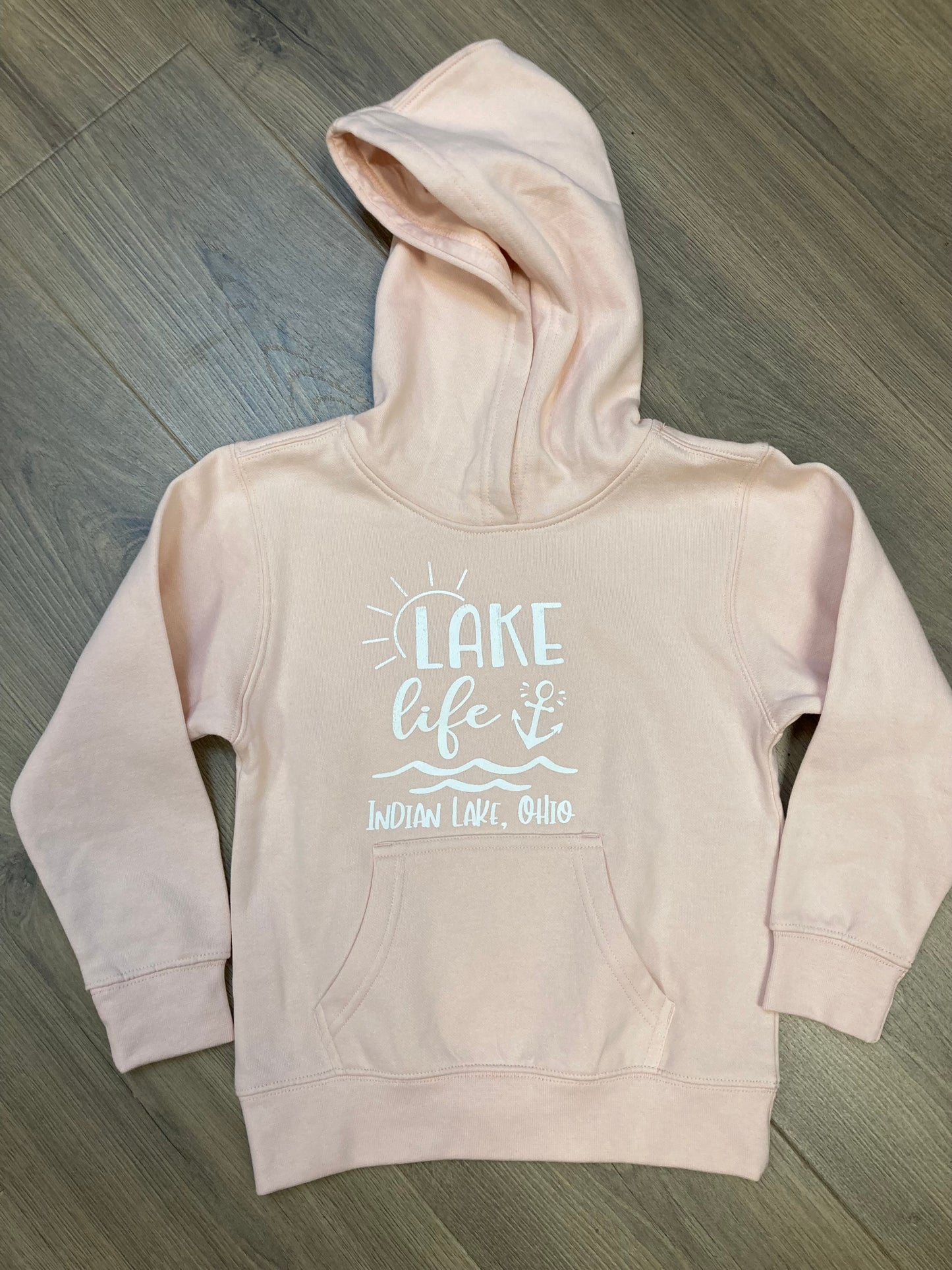 Lake Life Indian Lake Youth Hoodie