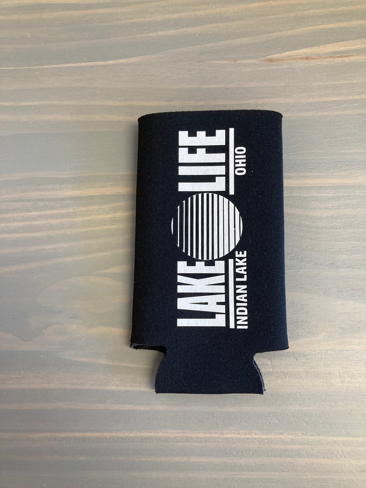 Lake Life Indian Lake Water Bottle Koozie