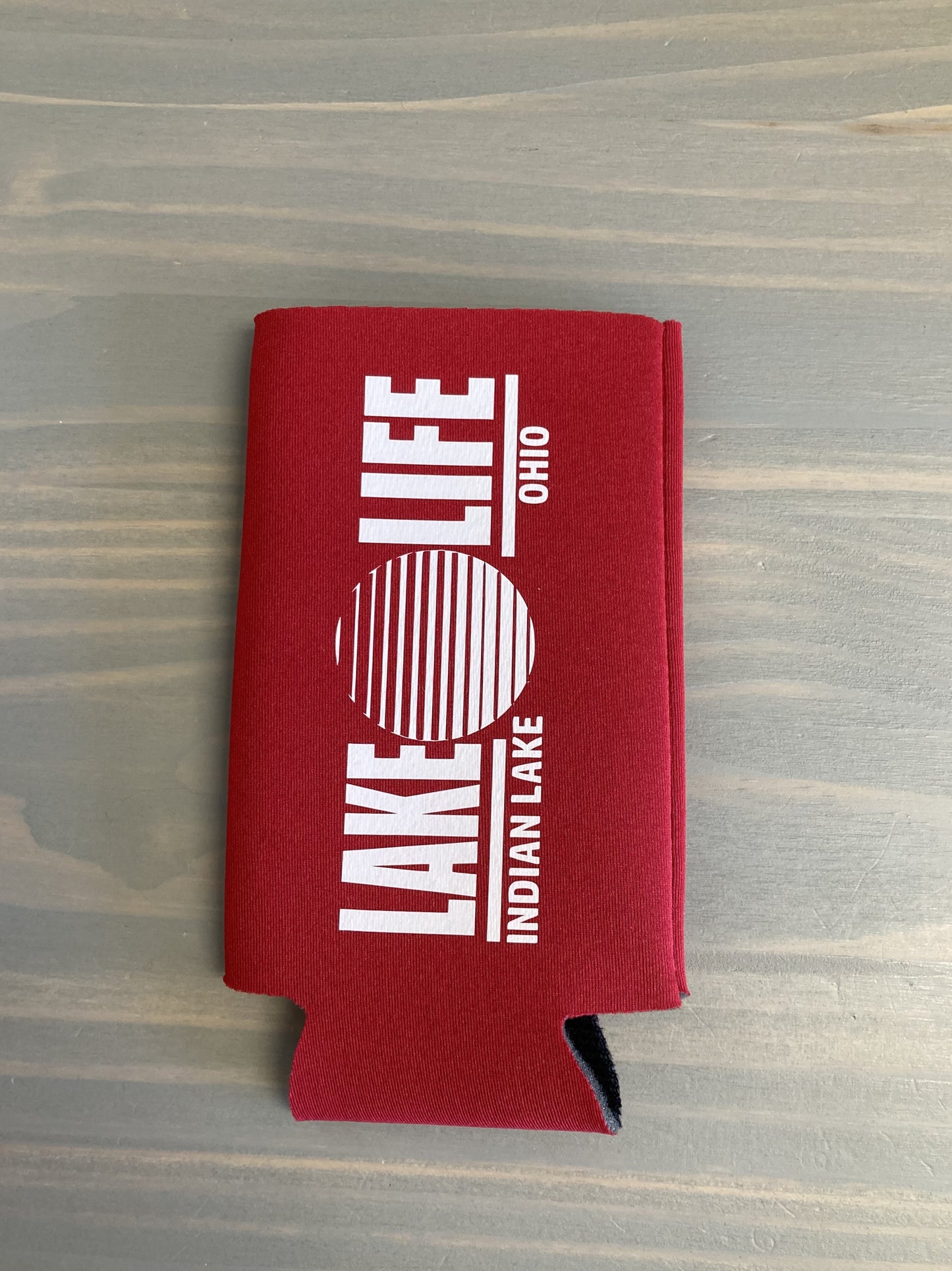 Lake Life Indian Lake Water Bottle Koozie