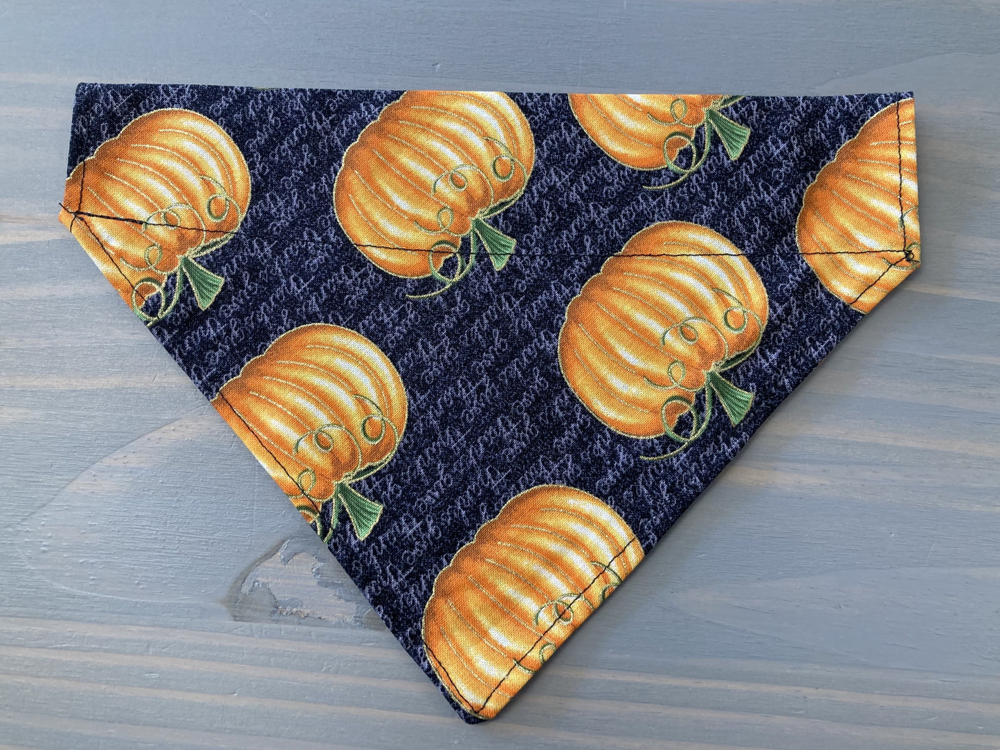 Dog Scarf - Thru the Collar Pet Neck Scarf - Pumpkins