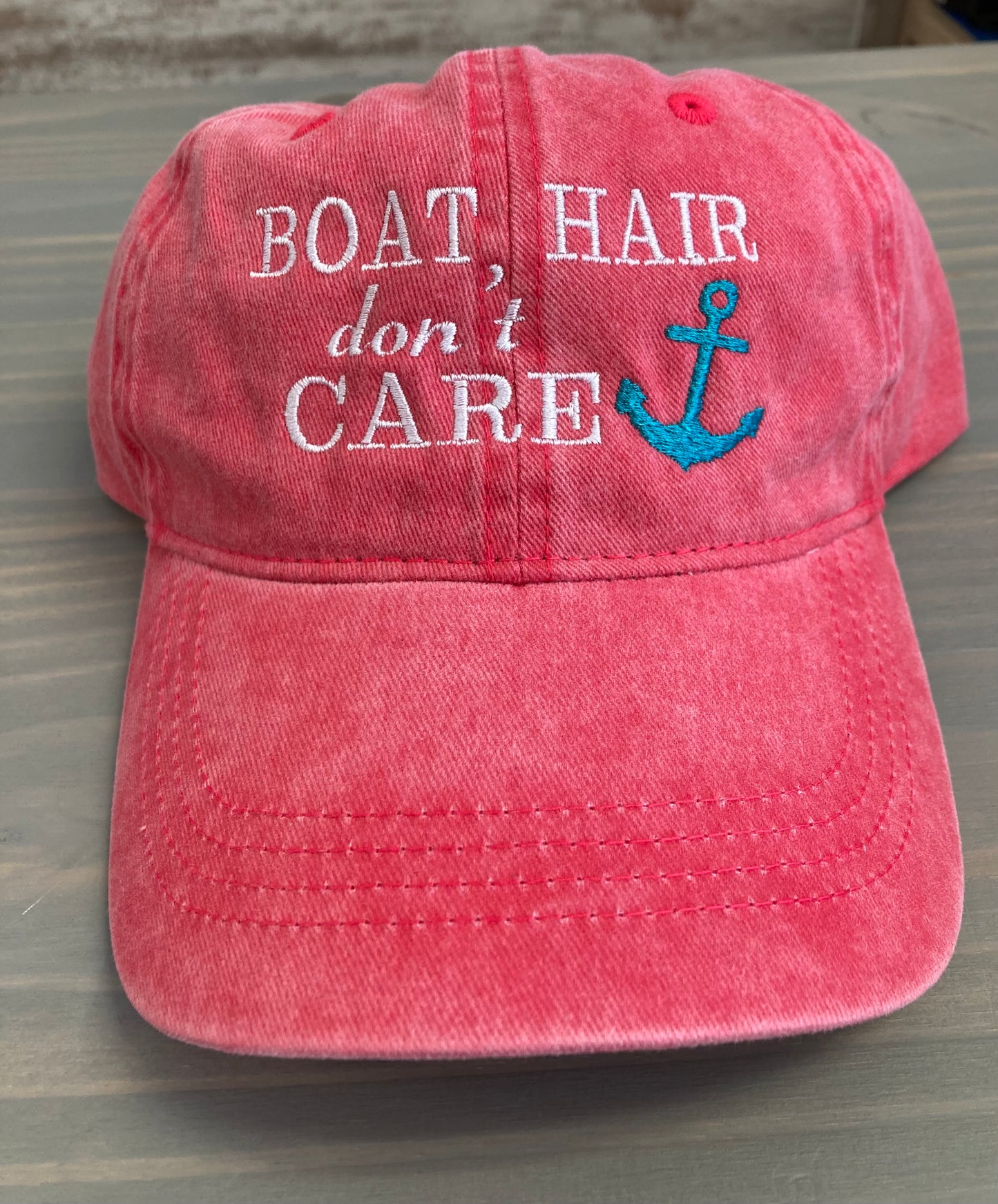 Boat Hair Don't Care Ball Cap