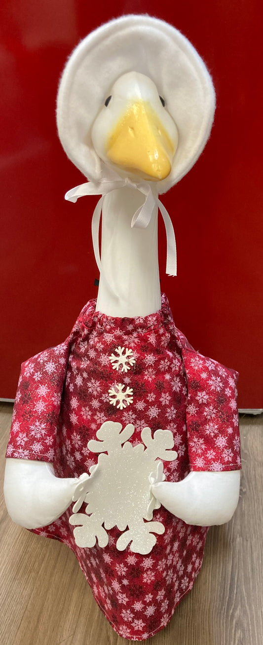 Goose Outfit -Snowflakes Dress