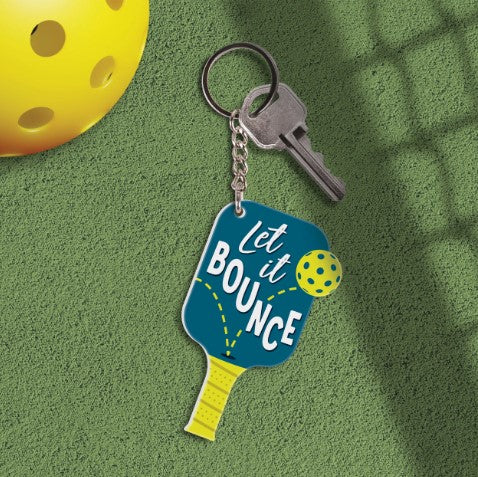 Let It Bounce Key Chain