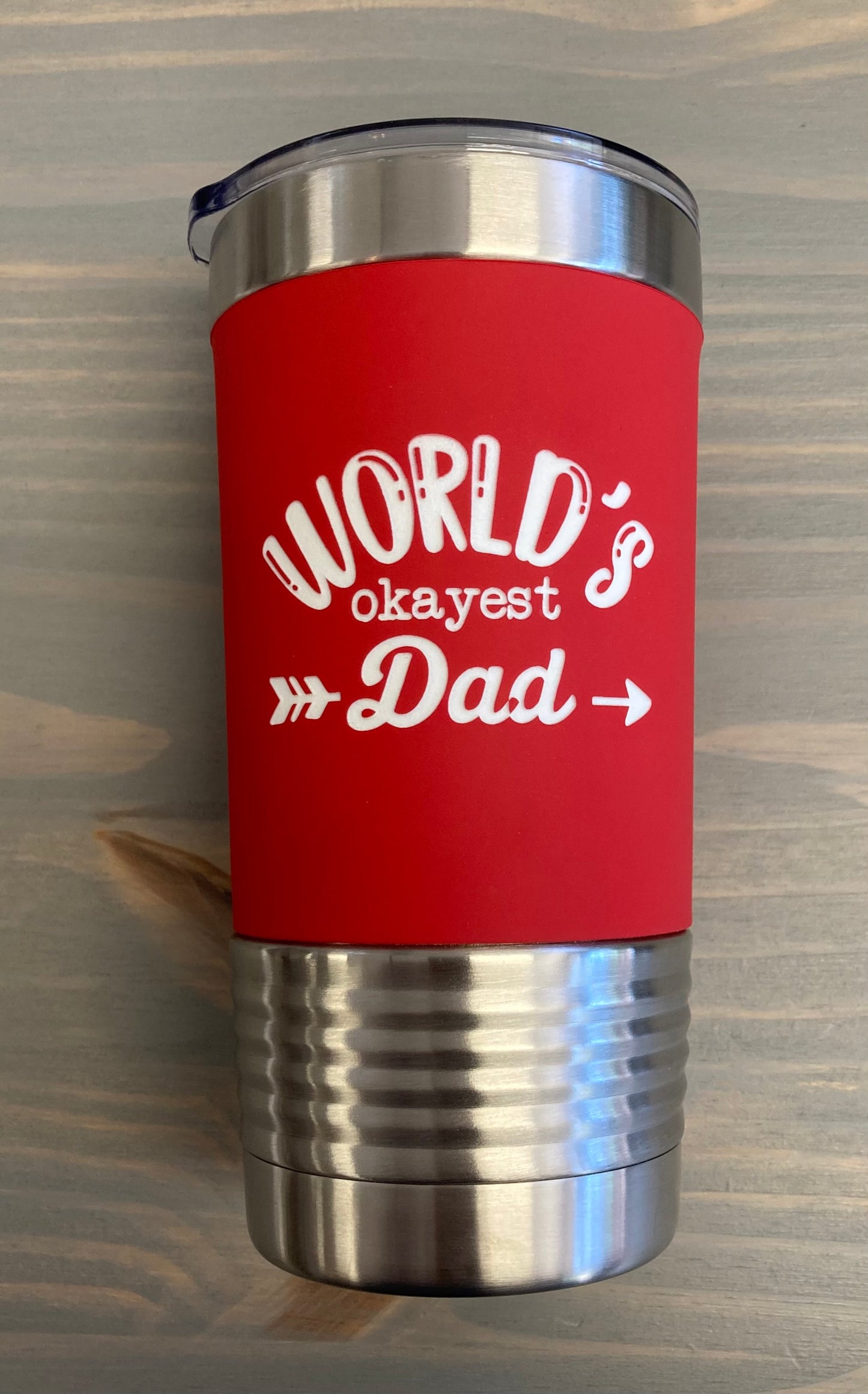 World's Okayest Dad Tumbler